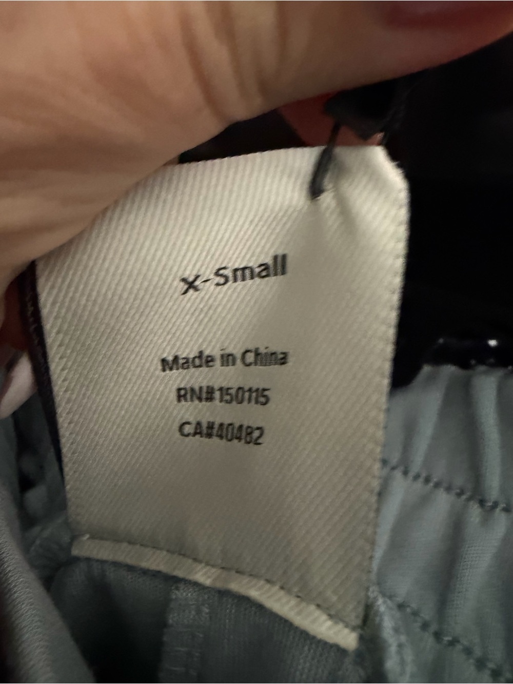 NWT Varley Ollie High Rise Short 3.5 Color: Ether Blue Sz XS - Picture 14 of 15